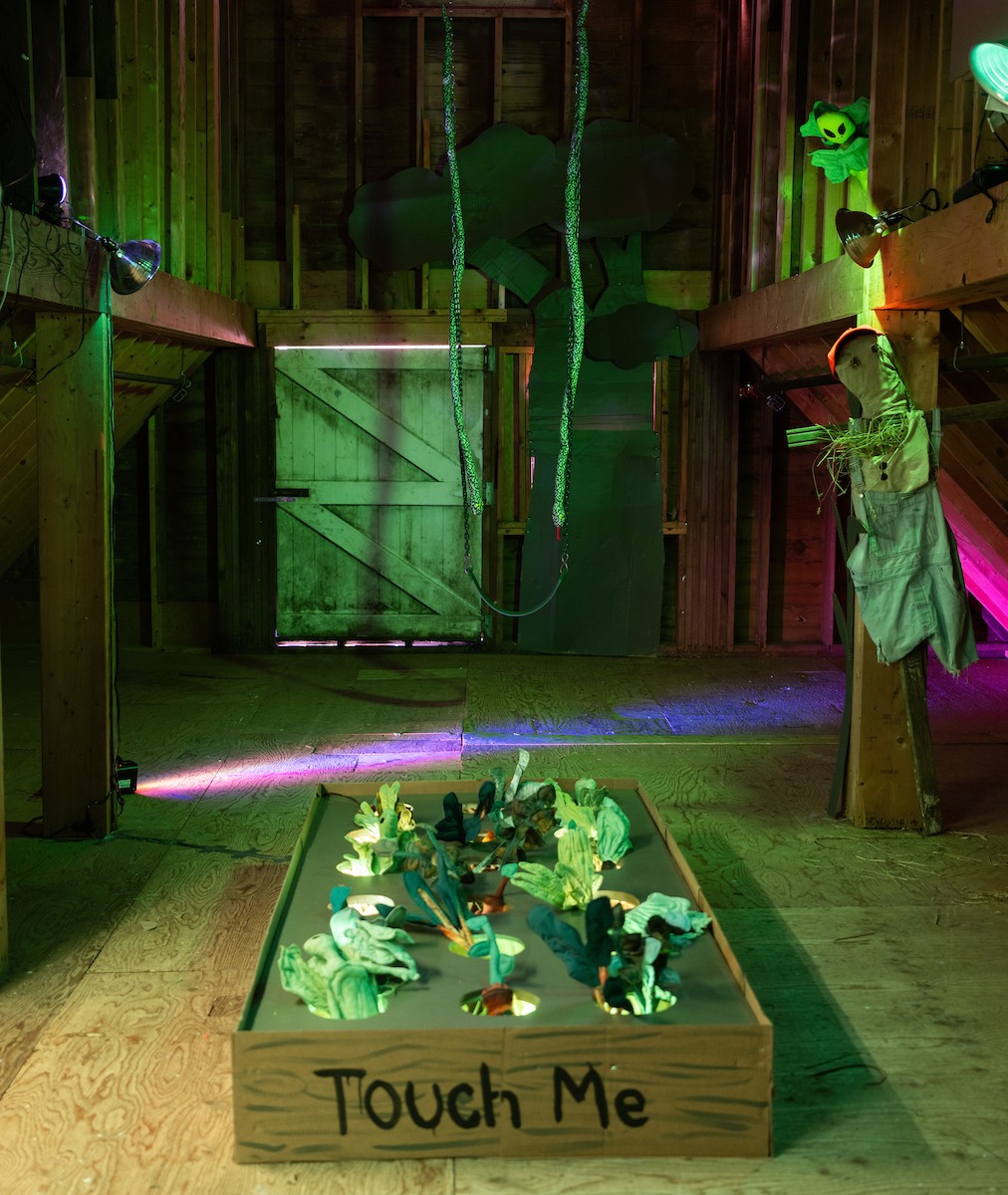 Wassaic Project Haunted Mill, installation view 1